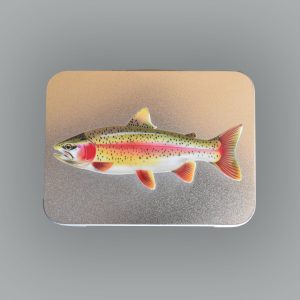 caja de moscas rainbow trout