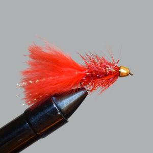 woolly bugger red (conehead)