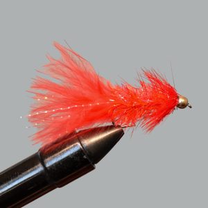 woolly bugger red (beadhead)