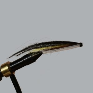 sunday shadow (yellow, plastic tube fly)